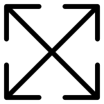 Arrows Maximize SVG Icon